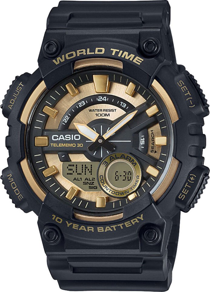 Casio Aeq-110Bw-9Avdf Digital Erkek Kol Saati