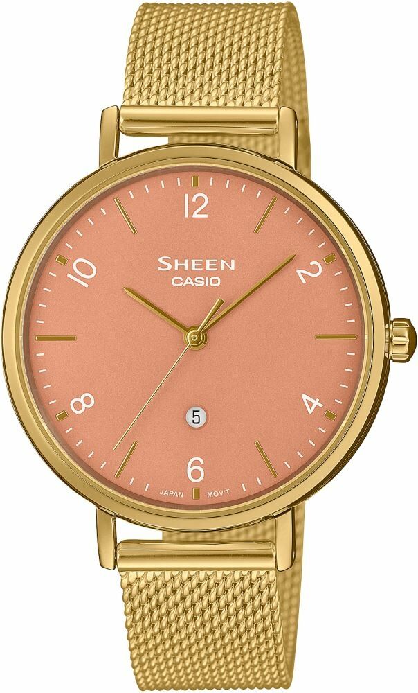 Casio She-4562Gm-4Audf Sheen Kadın Kol Saati