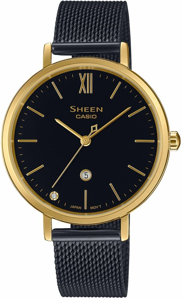 Casio She-4539Bgm-1Audf Sheen Kadın Kol Saati