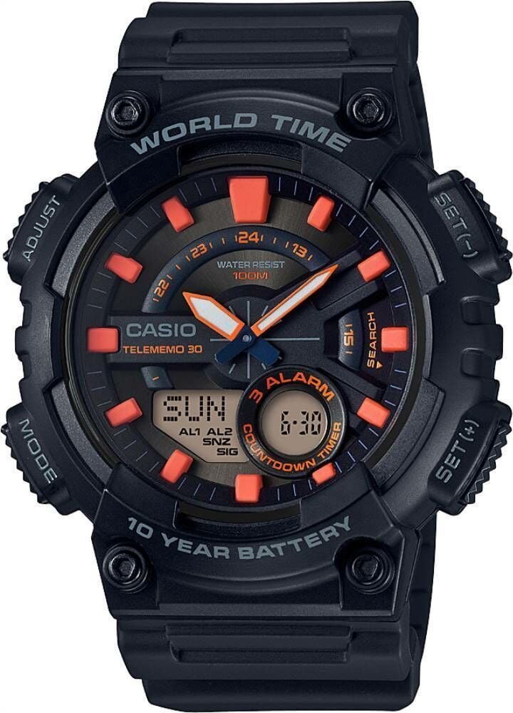 Casio Aeq-110W-1A2Vdf Digital Erkek Kol Saati