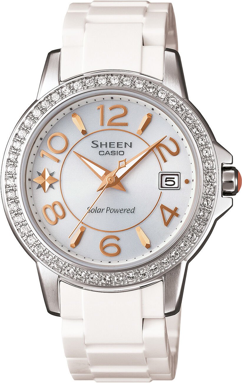 Casio She-4026Sb-7Adr Sheen Kadın Kol Saati