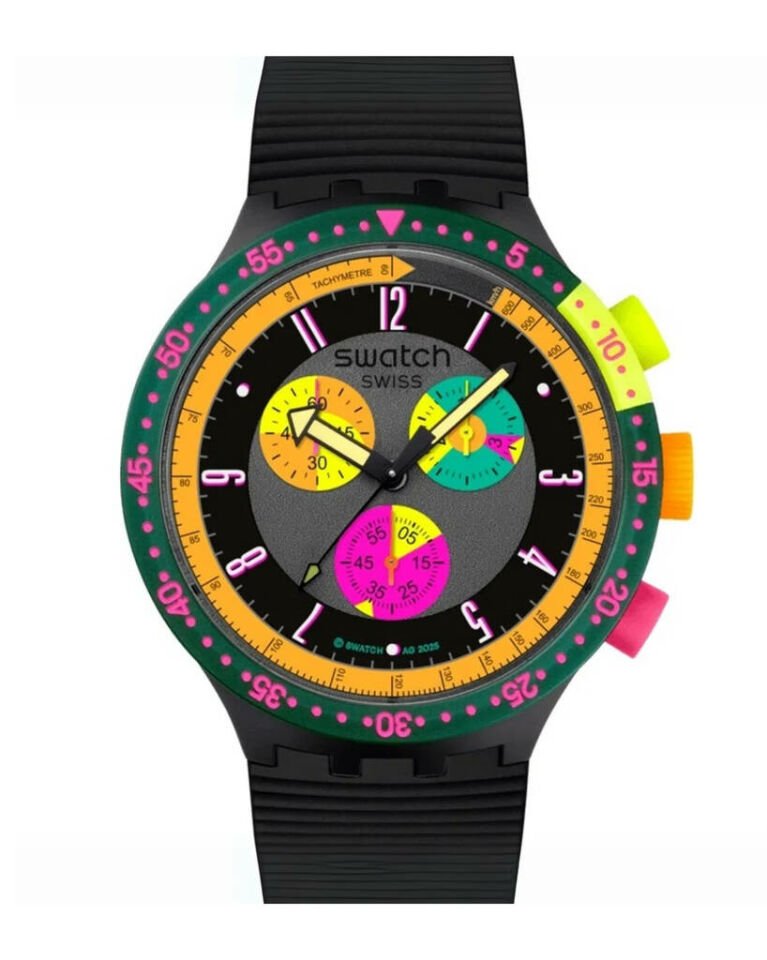Swatch Sb02B104 Neon Sepya Erkek Kol Saati