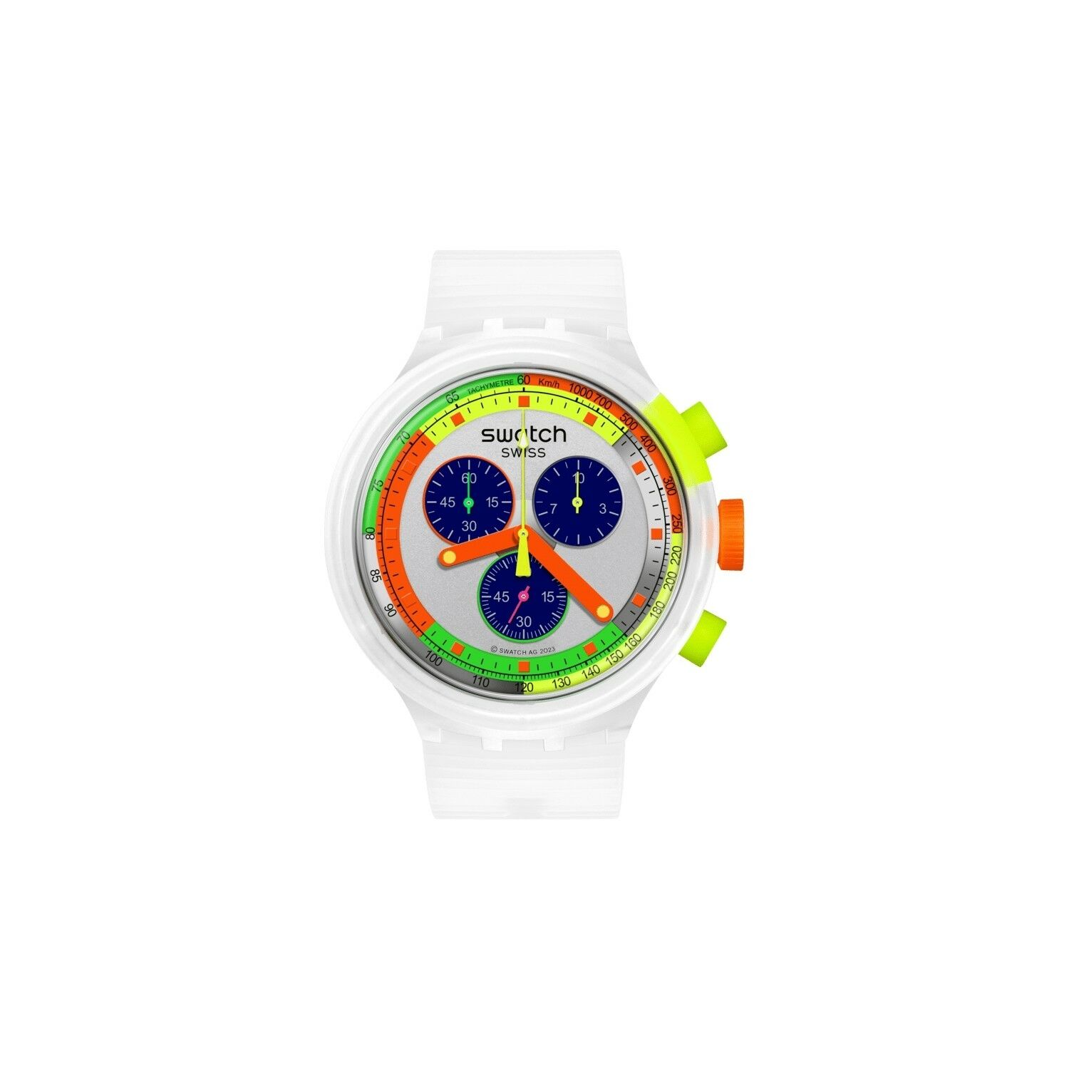 Swatch Sb02K100 Neon Jelly Erkek Kol Saati