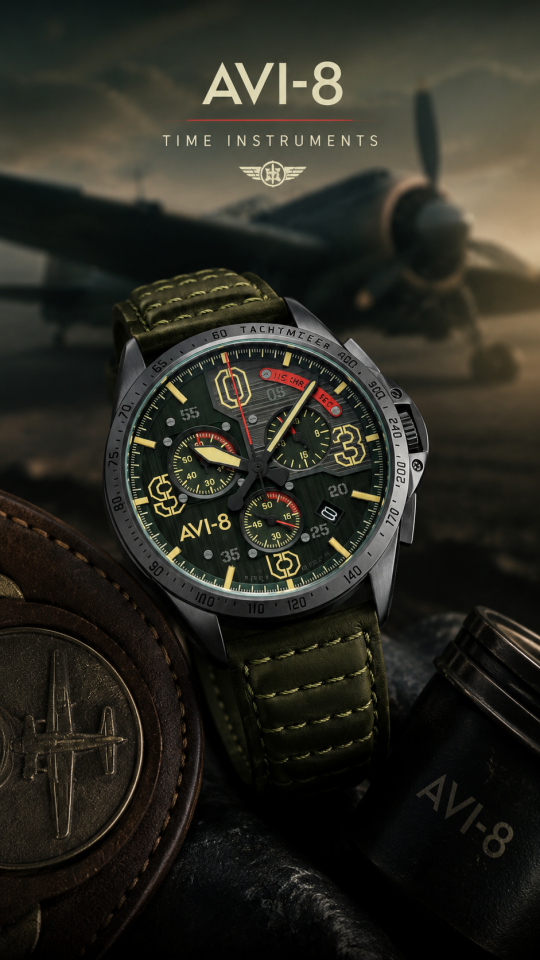 Avı-8 Av-4077-05 Erkek Kol Saati