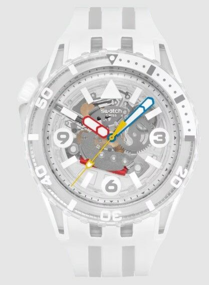 Swatch Sscu09K100 Scubaqua Aurelia Aurita Erkek Kol Saati