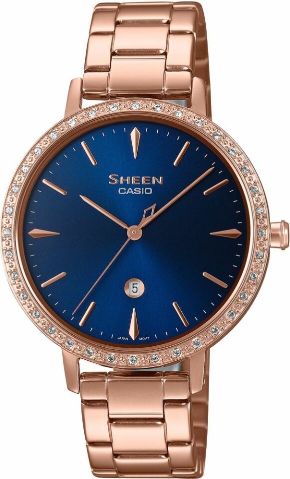 Casio She-4535Ypg-2Audf Sheen Kadın Kol Saati