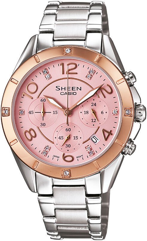 Casio She-5021Sg-4Adr Sheen Kadın Kol Saati