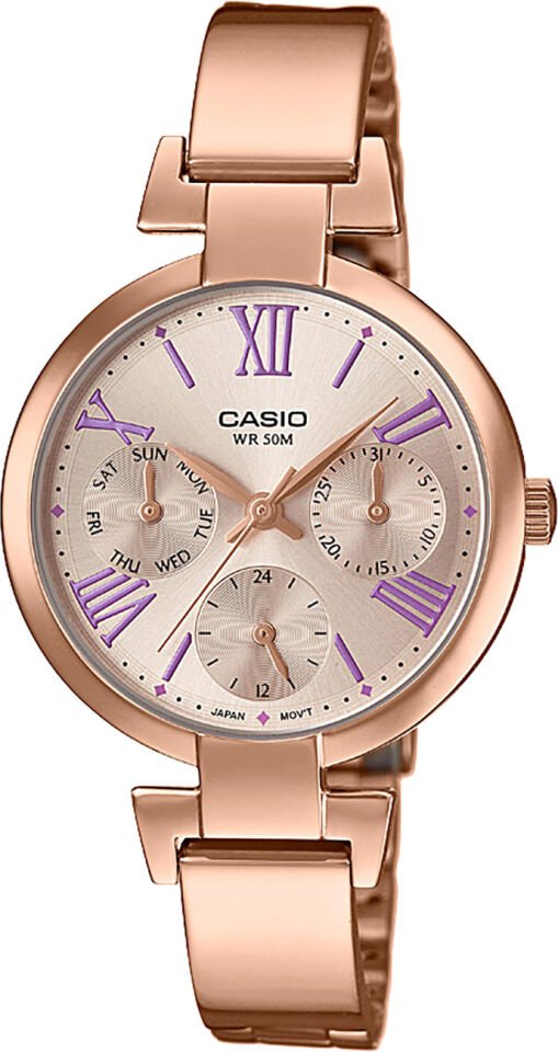 Casio Ltp-E404Pg-4Avdf Analog Kadın Kol Saati