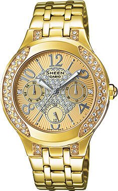 Casio She-3803Gd-9Audr Sheen Kadın Kol Saati