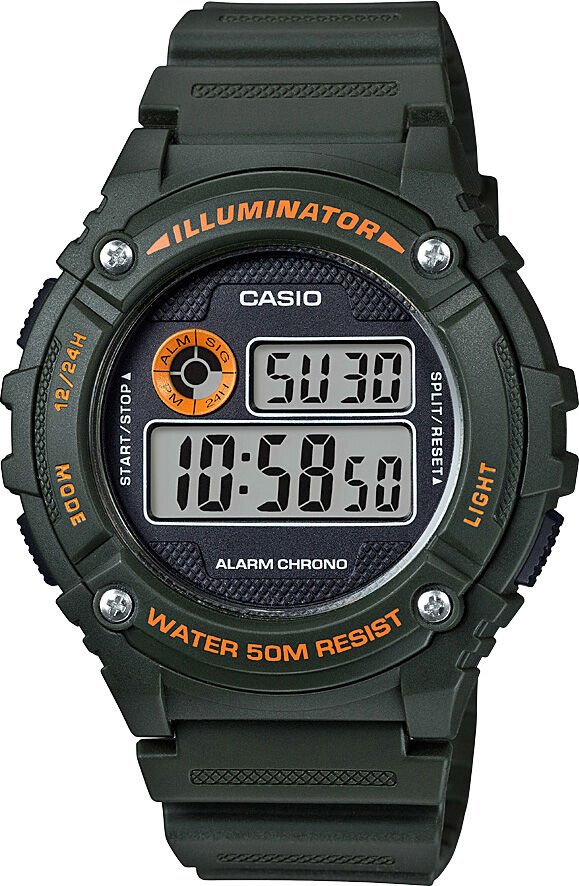Casio W-216H-3Bvdf Digital Erkek Kol Saati