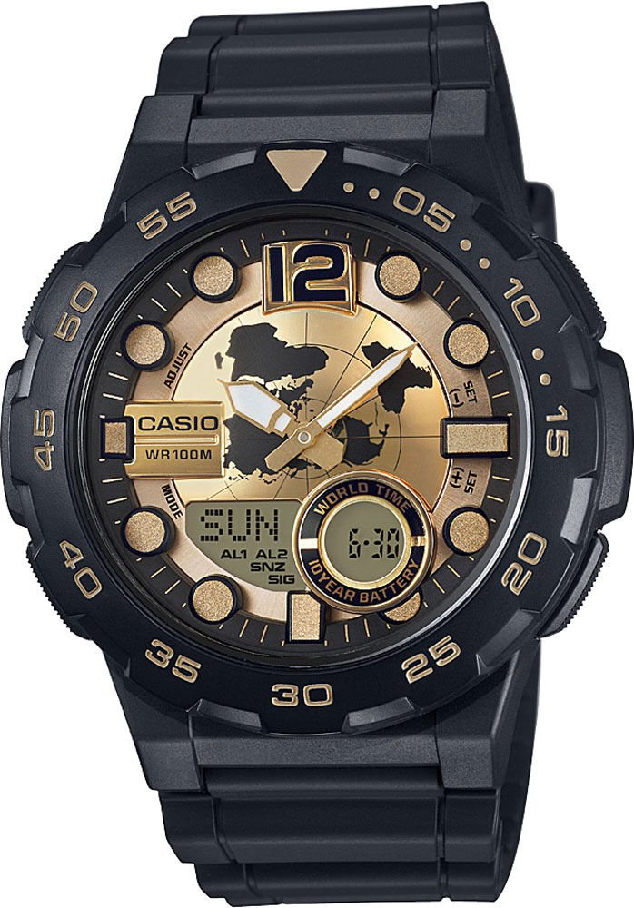 Casio Aeq-100Bw-9Avdf Digital Erkek Kol Saati
