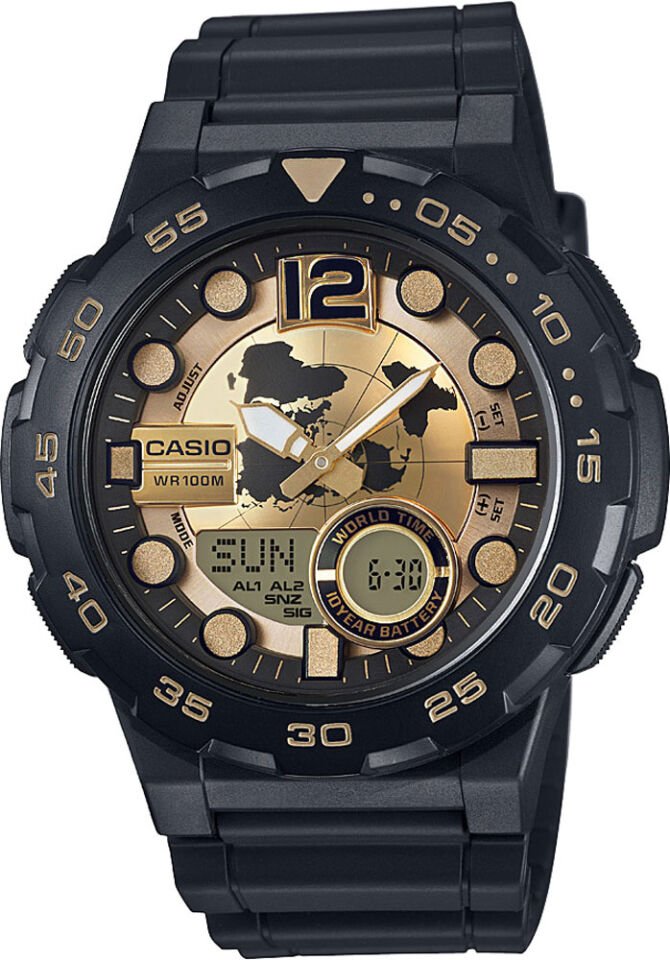 Casio Aeq-100Bw-9Avdf Digital Erkek Kol Saati