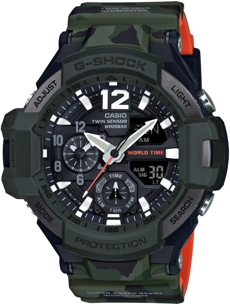 Casio Ga-1100Sc-3Adr G-Shock Erkek Kol Saati