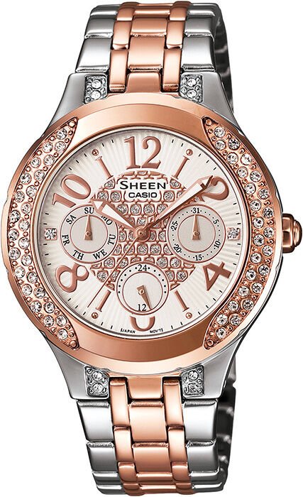 Casio She-3803Sg-7Audr Sheen Kadın Kol Saati