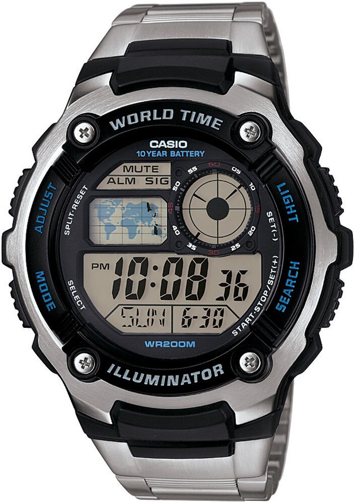 Casio Ae-2100Wd-1Avdf Digital Erkek Kol Saati