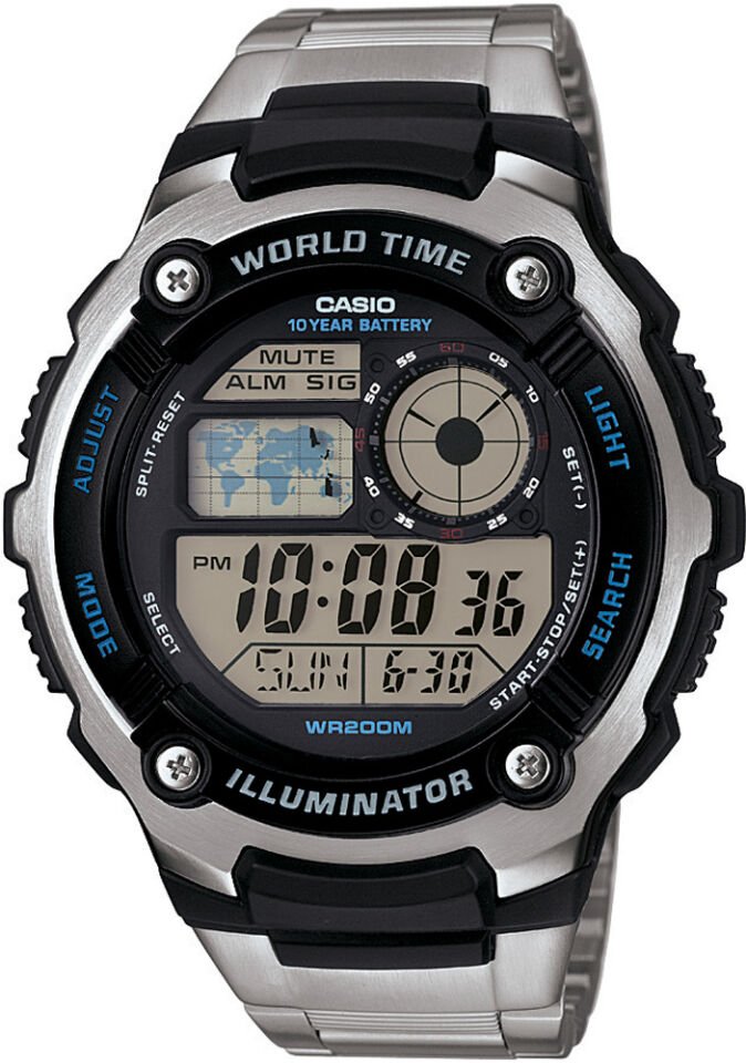 Casio Ae-2100Wd-1Avdf Digital Erkek Kol Saati