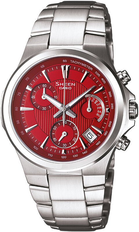 Casio She-5019D-4Adr Sheen Kadın Kol Saati
