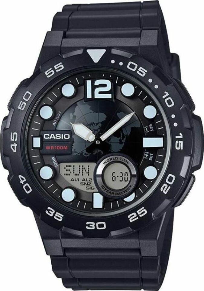 Casio Aeq-100W-1Avdf Digital Erkek Kol Saati