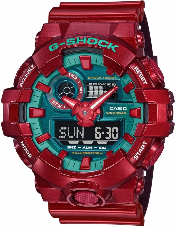 Casio Ga-700Dbr-4Adr G-Shock Erkek Kol Saati