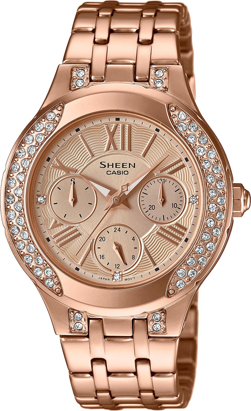 Casio She-3809Pg-9Audr Sheen Kadın Kol Saati