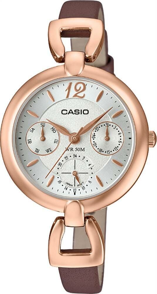 Casio Ltp-E401Pl-7Avdf Analog Kadın Kol Saati