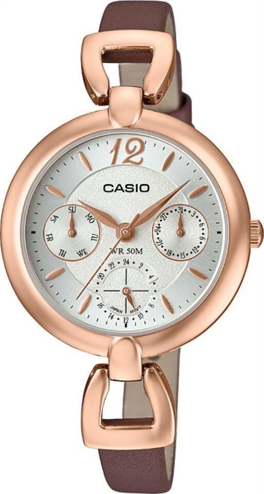 Casio Ltp-E401Pl-7Avdf Analog Kadın Kol Saati