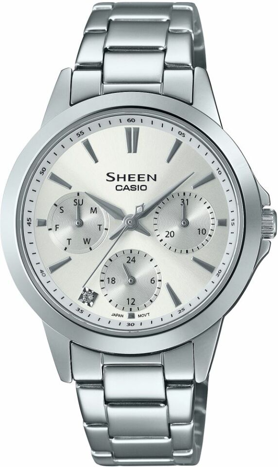 Casio She-3516D-7Audf Sheen Kadın Kol Saati