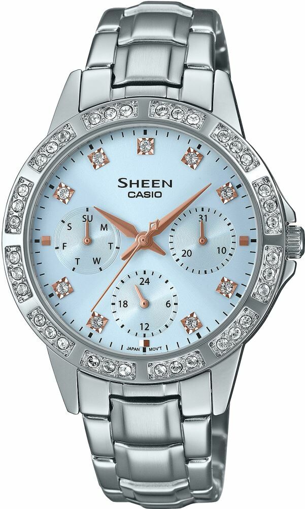 Casio She-3517D-2Audf Sheen Kadın Kol Saati