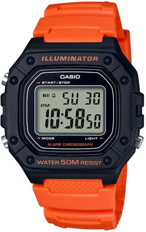 Casio W-218H-4B2VDF Digital Erkek Kol Saati