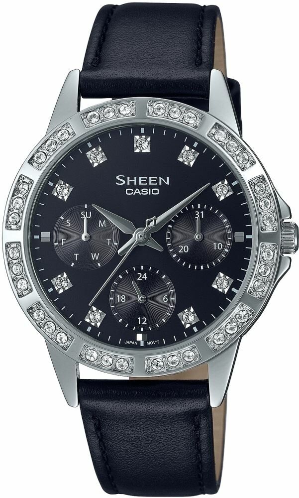 Casio She-3517L-1Audf Sheen Kadın Kol Saati
