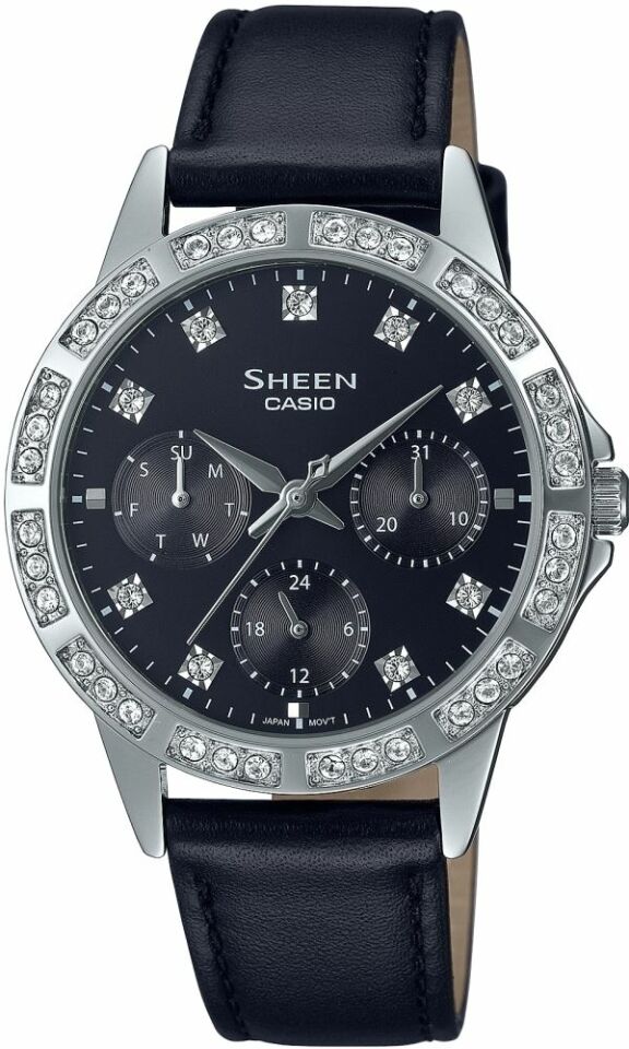 Casio She-3517L-1Audf Sheen Kadın Kol Saati