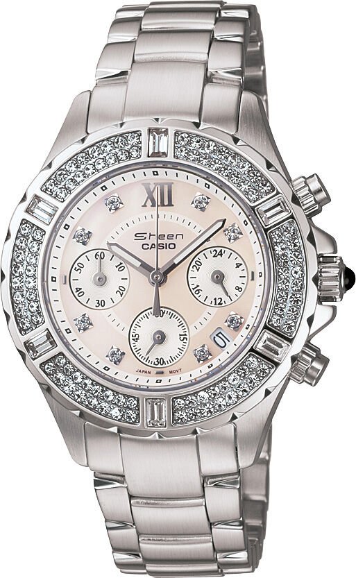 Casio Shn-5503D-7Adr Sheen Kadın Kol Saati