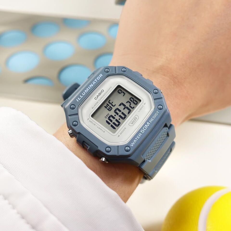 Casio W-218HC-2AVDF Digital Erkek Kol Saati