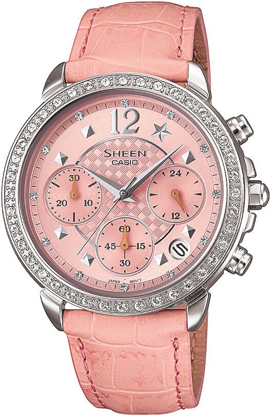 Casio Shn-5015L-4Adr Sheen Kadın Kol Saati