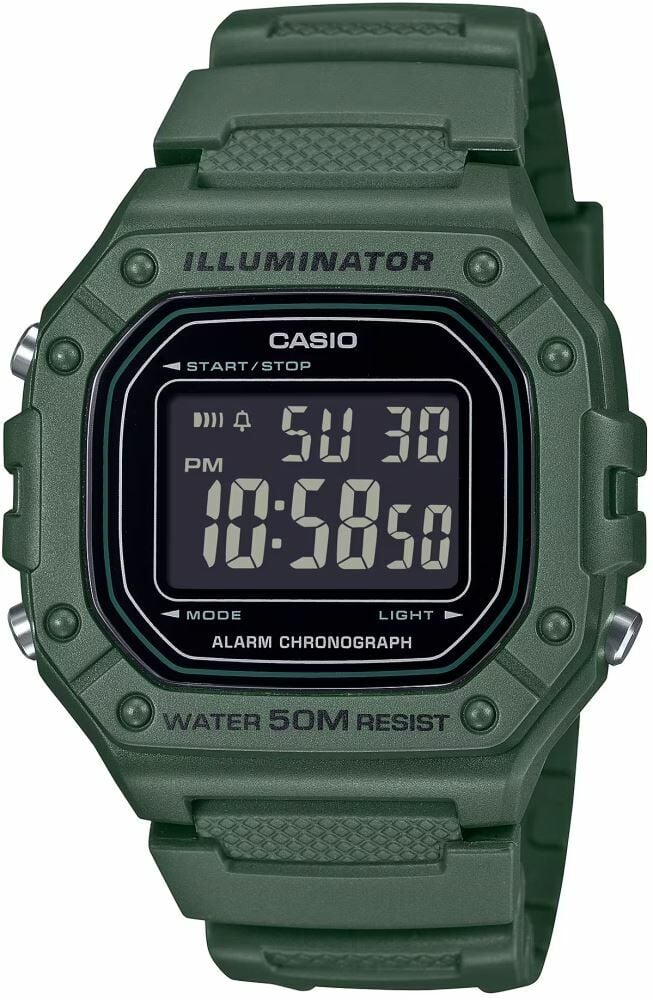 Casio W-218H-3Bvdf Digital Erkek Kol Saati