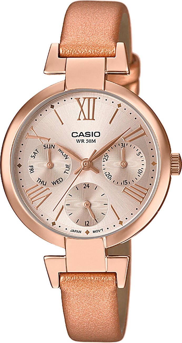 Casio Ltp-E404Pl-9A1Vdf Analog Kadın Kol Saati