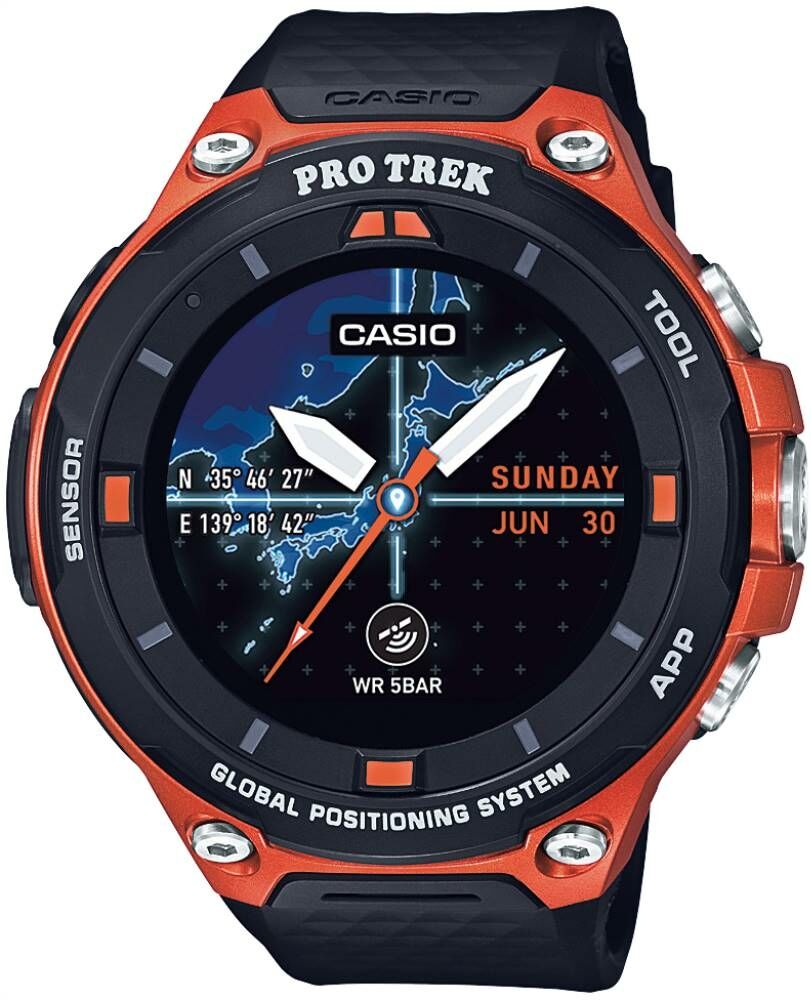 Casio Wsd-F20-Rgbad Akıllı Erkek Kol Saati