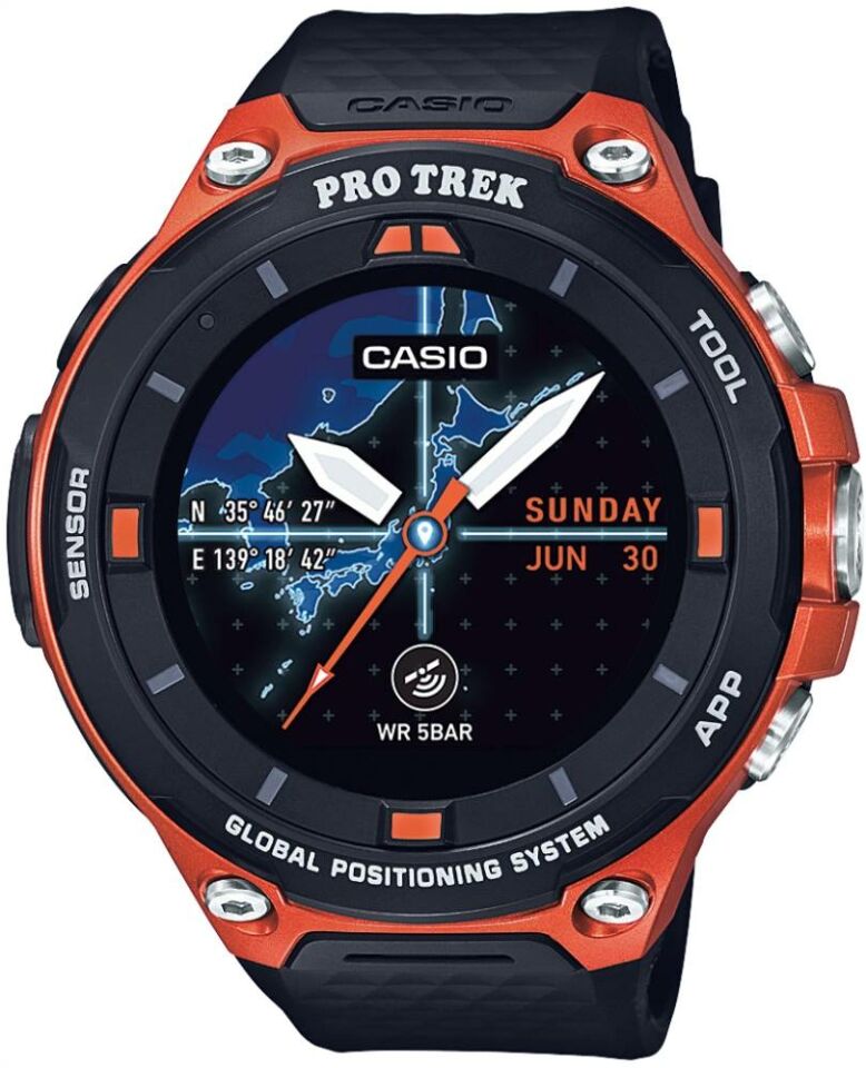 Casio Wsd-F20-Rgbad Akıllı Erkek Kol Saati
