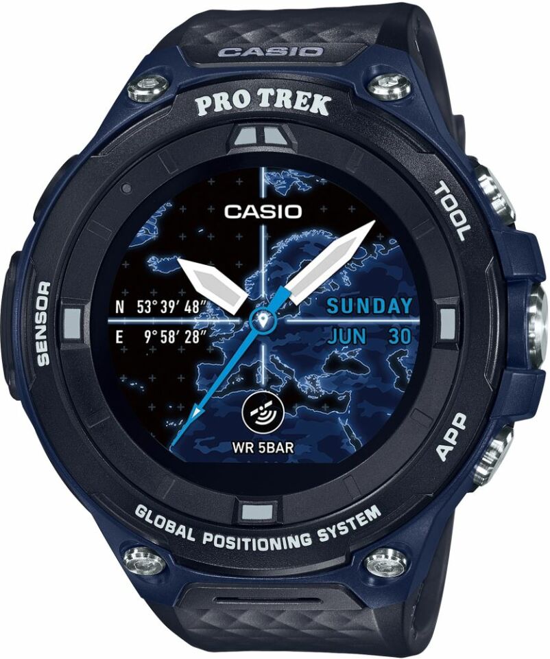 Casio Wsd-F20A-Buaae Akıllı Erkek Kol Saati