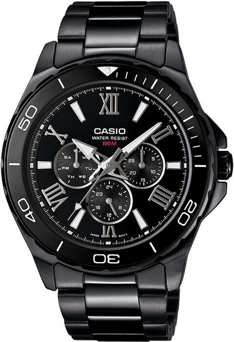 Casio Mtd-1075Bk-1A1Vdf Analog Erkek Kol Saati
