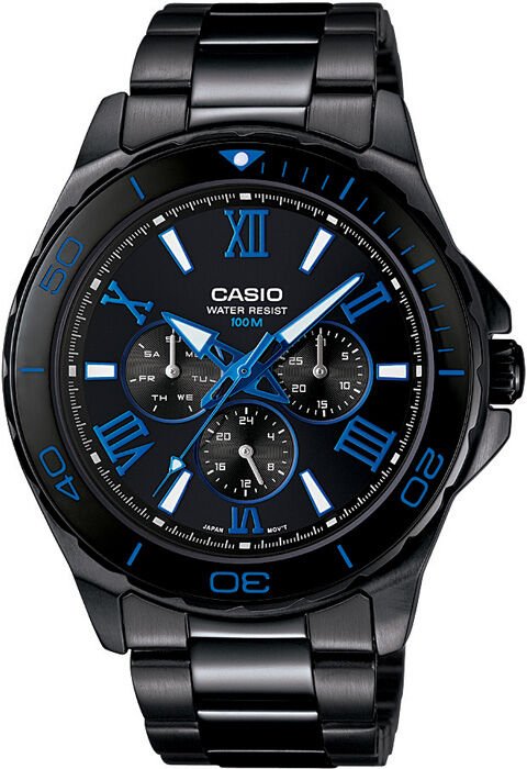Casio Mtd-1075Bk-1A2Vdf Analog Erkek Kol Saati