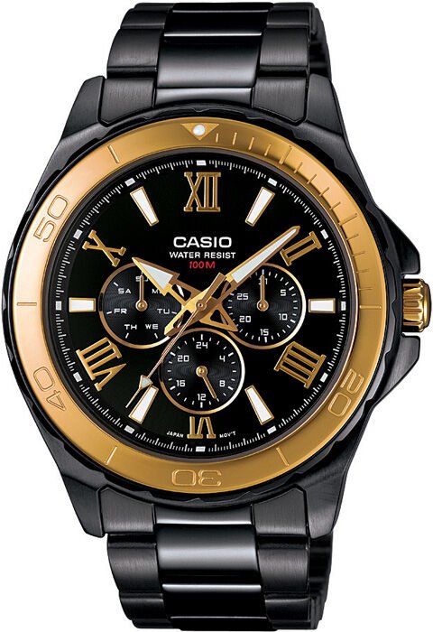 Casio Mtd-1075Bk-1A9Vdf Analog Erkek Kol Saati