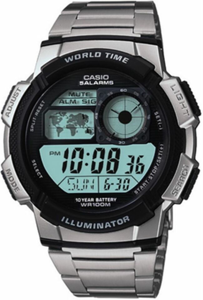 Casio Ae-1000Wd-1Avdf Digital Erkek Kol Saati