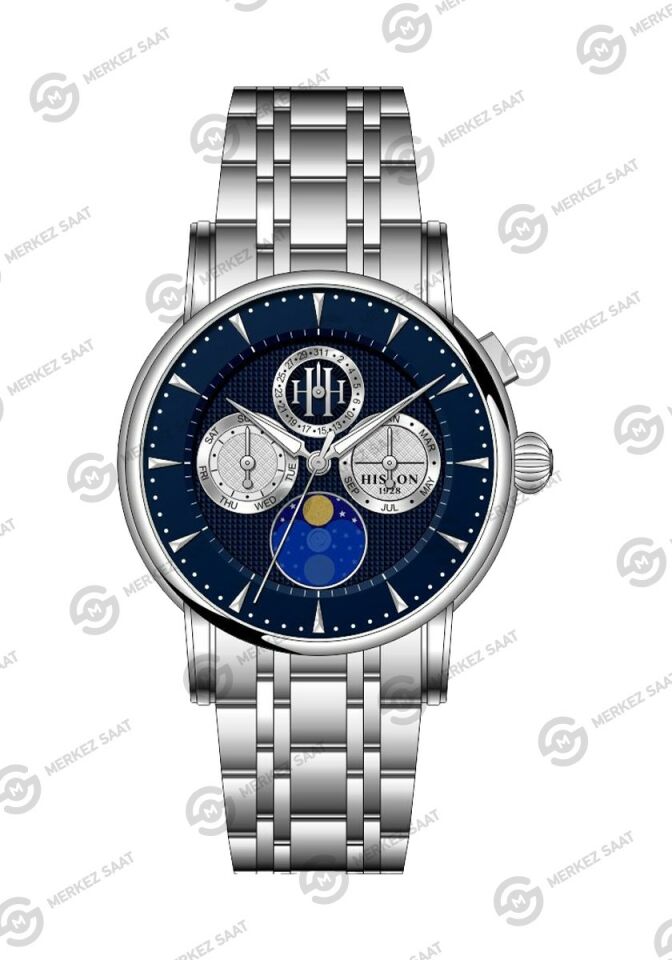 Hislon Men's Timeles's TM235S-11SS