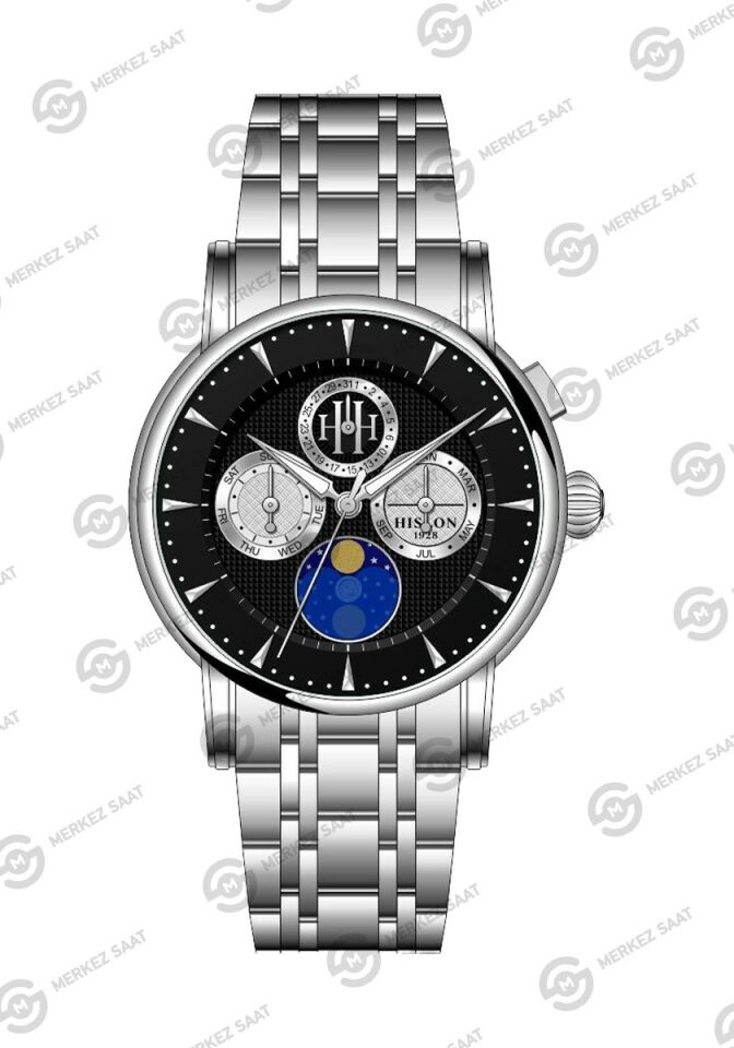 Hislon Men's Timeles's TM235S-04SS