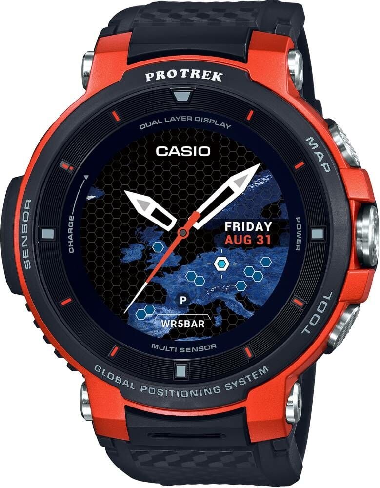 Casio Wsd-F30-Rgbad Akıllı Erkek Kol Saati
