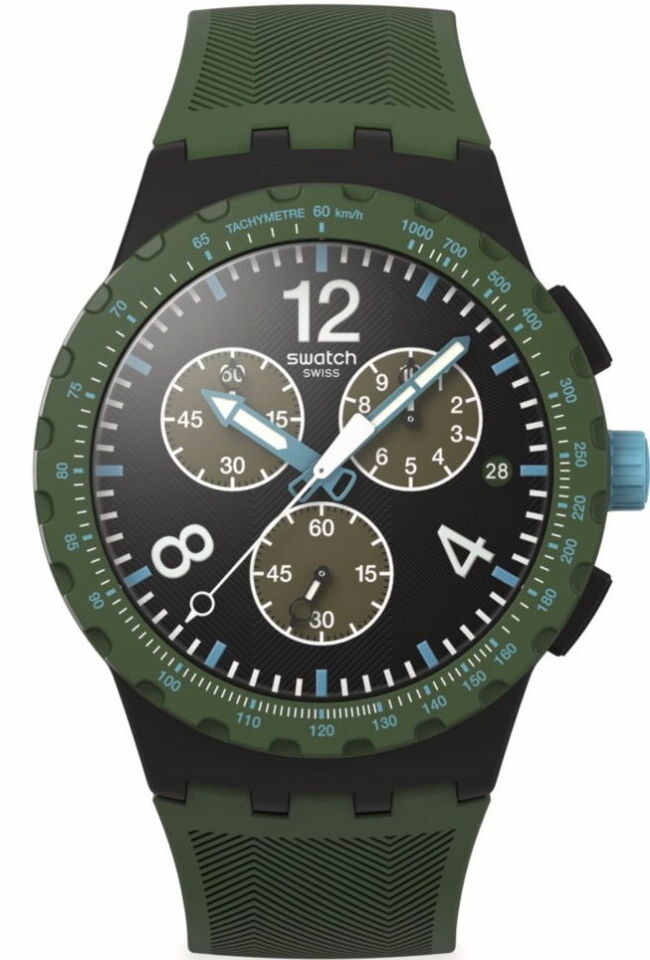 Swatch Susb421 Olive Rush Unisex Kol Saati