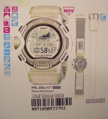 Casio Prl-20Sj-N7T Pro-Trek Kadın Kol Saati