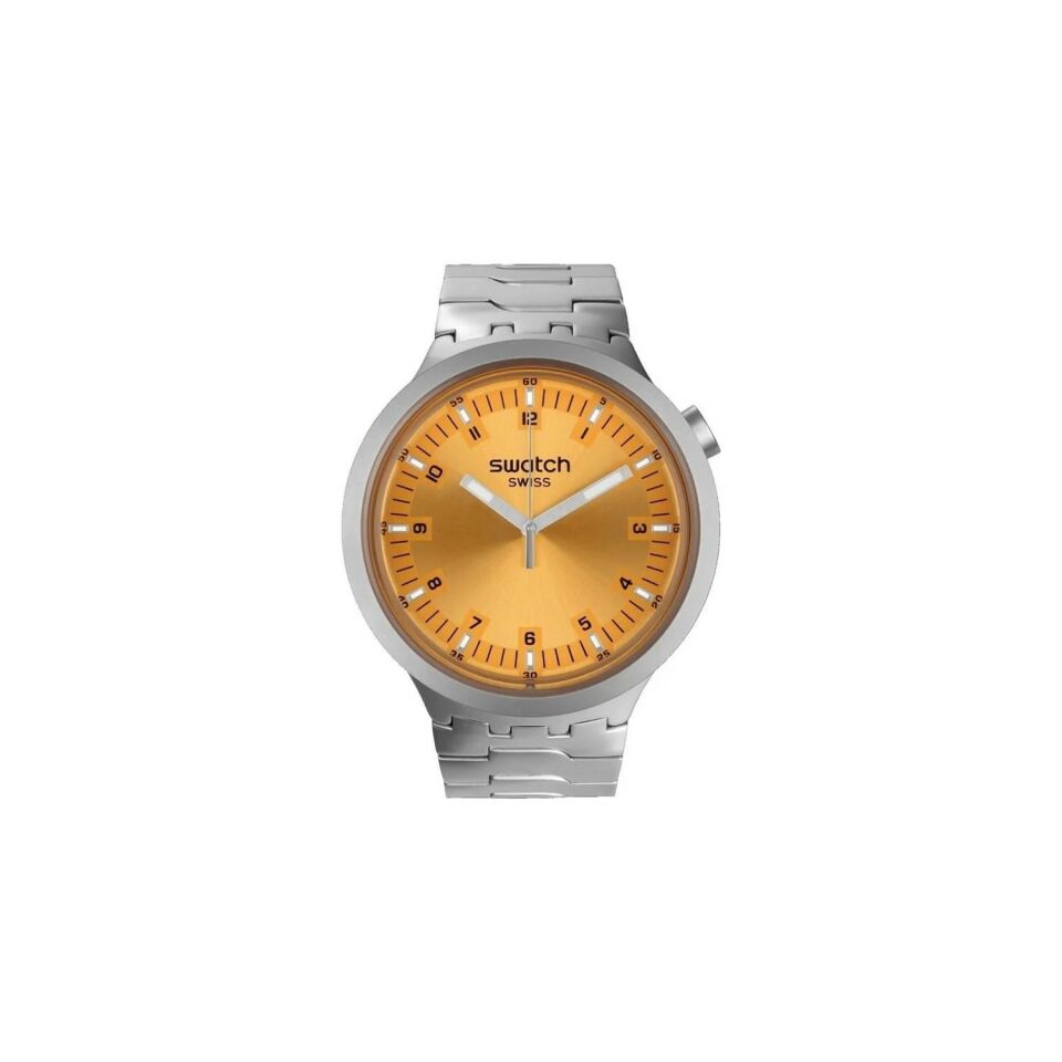 Swatch Sb07S103G Big Bold Irony Amber Sheen Erkek Kol Saati