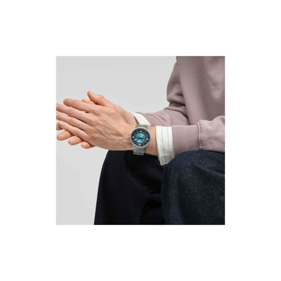 Swatch Sb07S116G Frostbloom Erkek Kol Saati